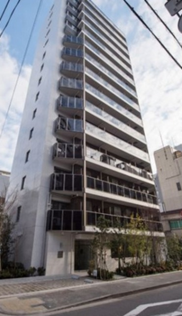 港区新橋５丁目の賃貸マンションの外観