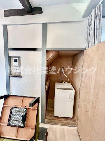 ももたろうハウスの設備|室内洗濯機置場