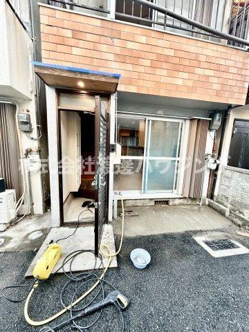 ももたろうハウスのエントランス