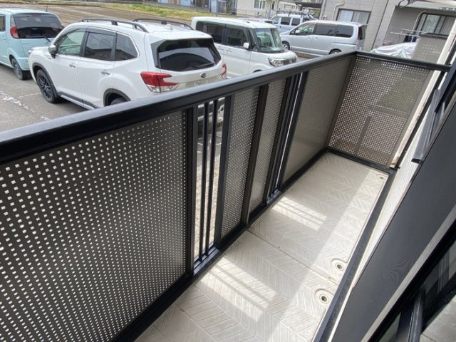 コンフォール２１のバルコニー