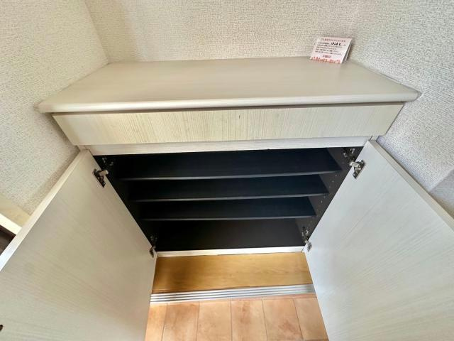 フラッツ・アイの収納