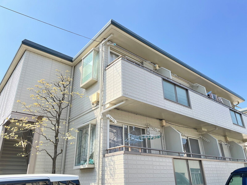 武蔵野市境南町３丁目のアパートの外観