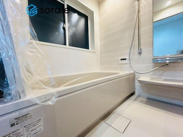 所沢市狭山ヶ丘2丁目　全1棟　新築戸建の浴室|2/24　撮影