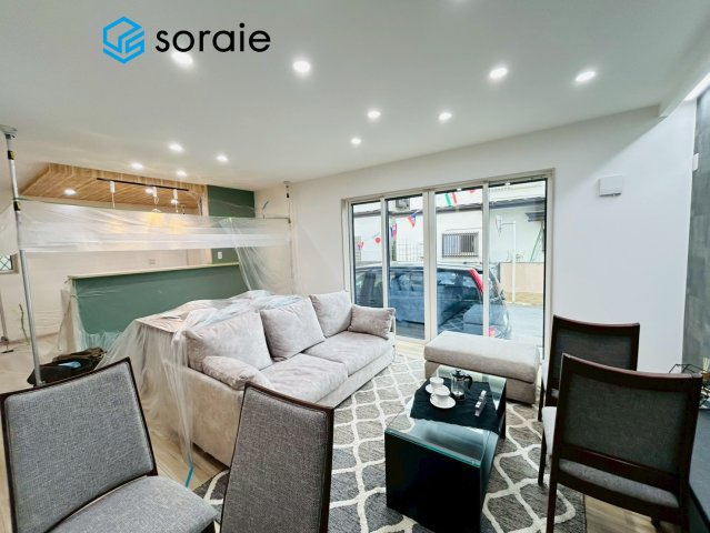 所沢市狭山ヶ丘2丁目　全1棟　新築戸建の居間・リビング|2/24　撮影