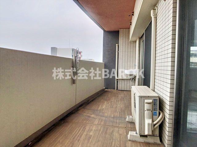 バルセロナ箱崎のバルコニー