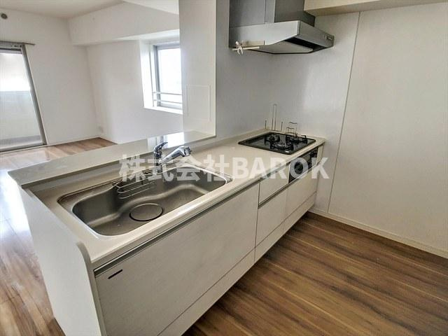 バルセロナ箱崎のキッチン