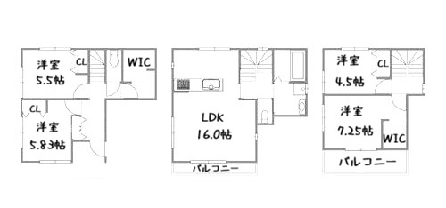 萱島本町　中古一戸建ての間取り|間取り図はいかがですか？ご希望を叶える間取りですか？リビングの広さは？水回りの位置は？カウンターキッチン？など色々な情報が集約されています。弊社ではリフォームなどのご相談も承っております。
