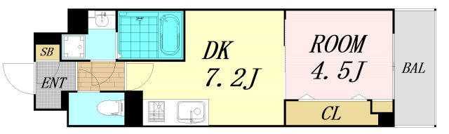 Gioia Nambaの間取り