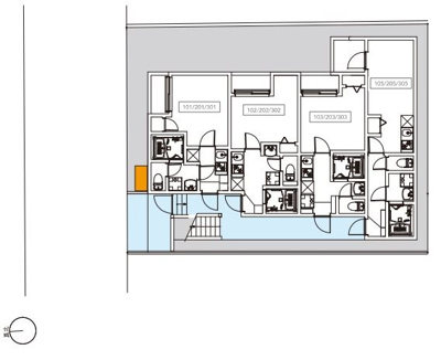 【区画図】 | T.A西蒲田4丁目