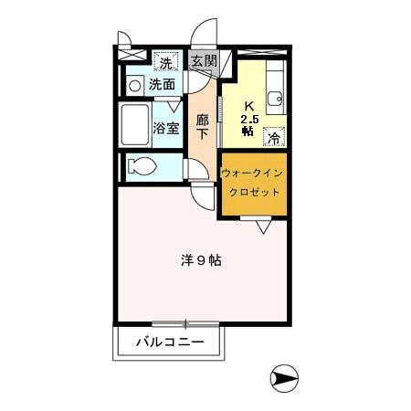 グランシャリオ21の間取り