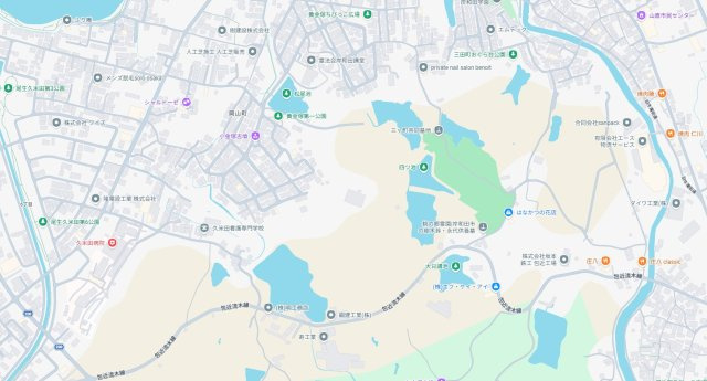 岸和田市岡山町　第4期　新築一戸建ての地図