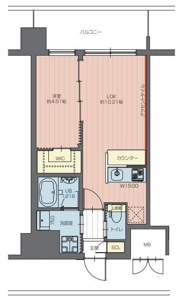 プレジオ練馬富士見台の間取り