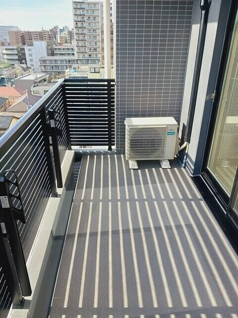 フェルデタワーのバルコニー