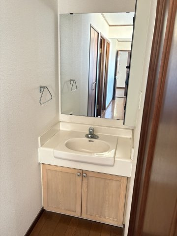 小川町東小川6丁目　中古戸建の独立洗面台|2F洗面台