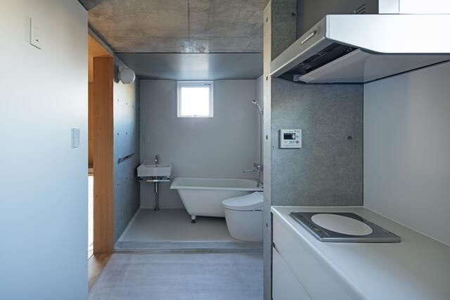 ときわ台のアパートメントの寝室