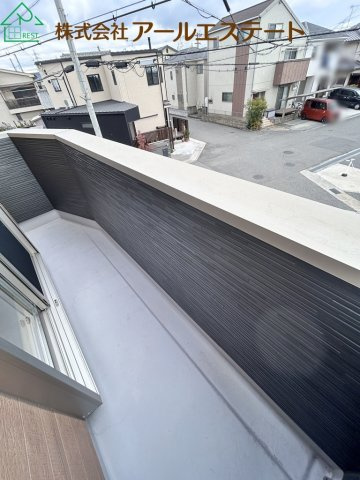 加古郡播磨町北本荘1丁目　　山陽電鉄「播磨町駅」徒歩9分のバルコニー