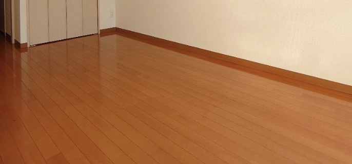 花園パークマンションの寝室