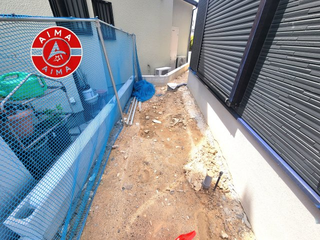 糟屋郡志免町志免1丁目第4-1棟（1号棟）の庭|お庭で自由な時間を過ごせます。