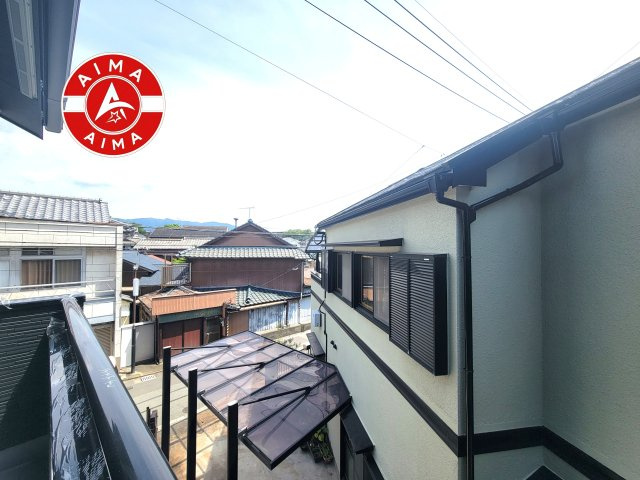 糟屋郡志免町志免1丁目第4-1棟（1号棟）の展望|窓から緑が見える物件も魅力的です。