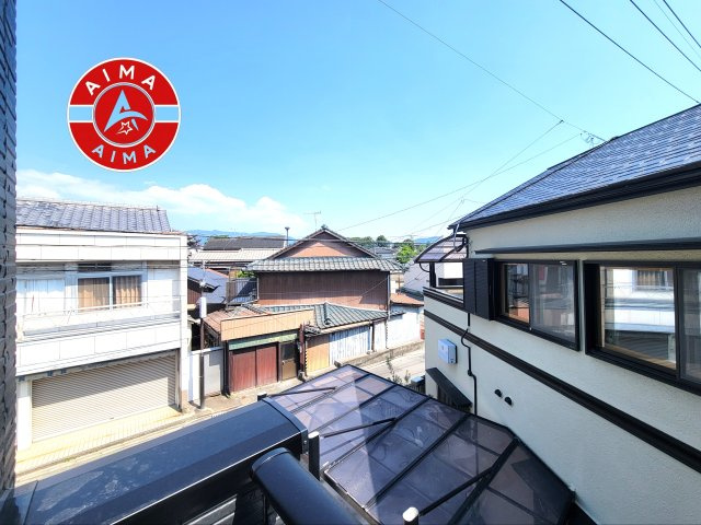 糟屋郡志免町志免1丁目第4-1棟（1号棟）の展望|窓から緑が見える物件も魅力的です。