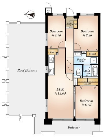 東村山市美住町１丁目の中古マンション
