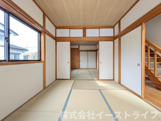 【中古物件】　いわき市小名浜字林ノ上　フルリフォーム済みの和室|6帖＋6帖の続き和室