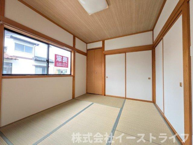 【中古物件】　いわき市小名浜字林ノ上　フルリフォーム済みの和室|西側奥の6帖の和室