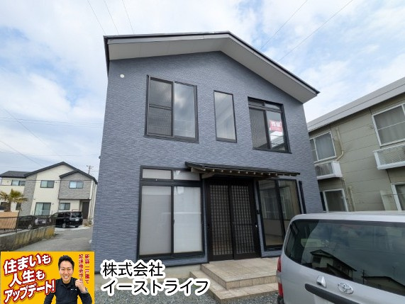 【中古物件】　いわき市小名浜字林ノ上　フルリフォーム済みの外観