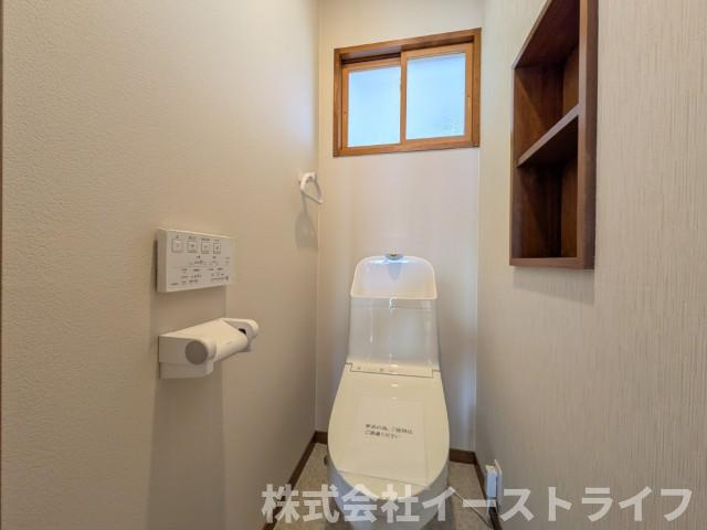 【中古物件】　いわき市小名浜字林ノ上　フルリフォーム済みのトイレ|1階トイレ