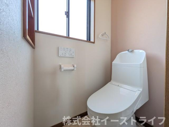 【中古物件】　いわき市小名浜字林ノ上　フルリフォーム済みのトイレ|2階トイレ
