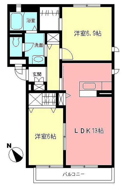 エクレールの間取り