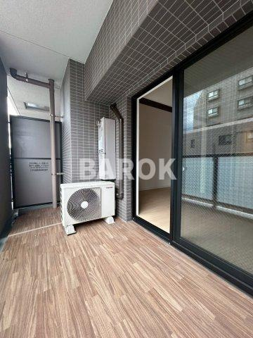 福岡市博多区比恵町の賃貸マンションのバルコニー