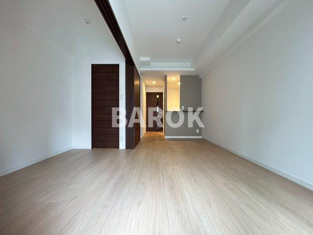 福岡市博多区比恵町の賃貸マンションの居間・リビング