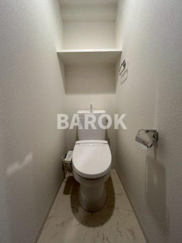 福岡市博多区比恵町の賃貸マンションのトイレ