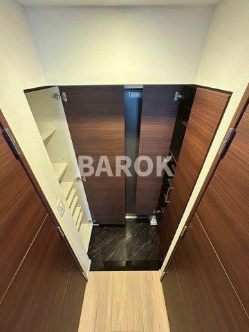 福岡市博多区比恵町の賃貸マンションの玄関