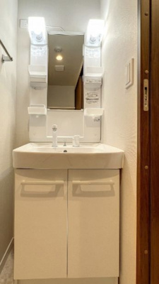 【独立洗面台】 | エスポワールオトメ | 独立洗面台、朝の身支度には欠かせません