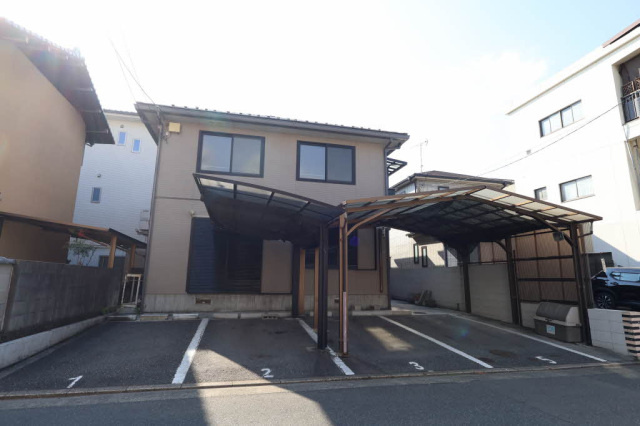 広島市南区大州２丁目のアパートの外観