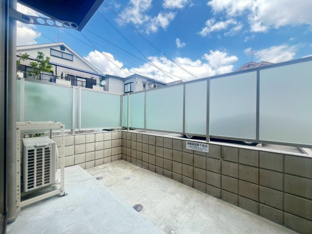 シャーメゾンリーゾスのバルコニー