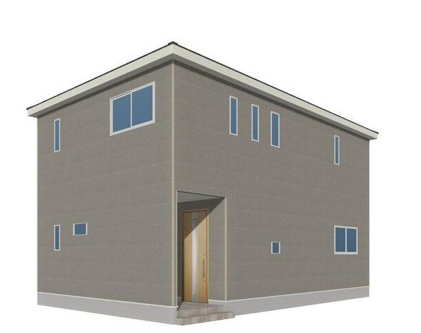 新築建売】筑後市大字下北島の外観パース