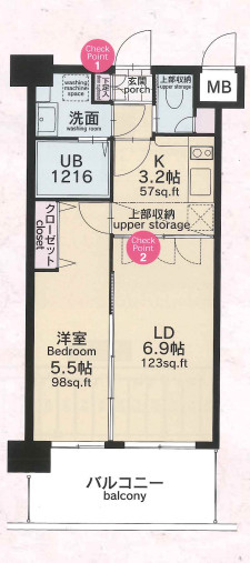 【間取り】 | CLUB　ORIENT　BLD　№82　EMPRESS