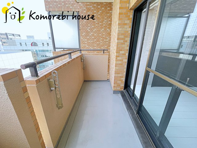 ライオンズプラザ大宮のバルコニー|26.2.6撮影済み