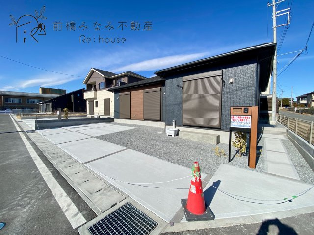 高崎市箕郷町上芝　２号棟(全２棟)　ブルーミングガーデン　新築建売分譲の外観|外観もきれいです