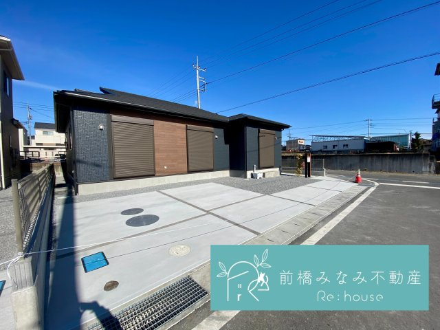 高崎市箕郷町上芝　２号棟(全２棟)　ブルーミングガーデン　新築建売分譲の外観|外観もきれいです