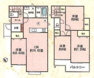 【間取り】 | 越谷市下間久里　新築分譲住宅　全7棟 | F号棟