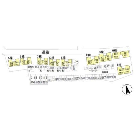 セジュール千木良　Ｂの区画図|高崎、前橋のお部屋探しはエンドスケープまで！お客様の理想お聞かせ下さい♪