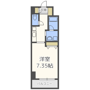 ロイヤルクイーンズパークの間取り