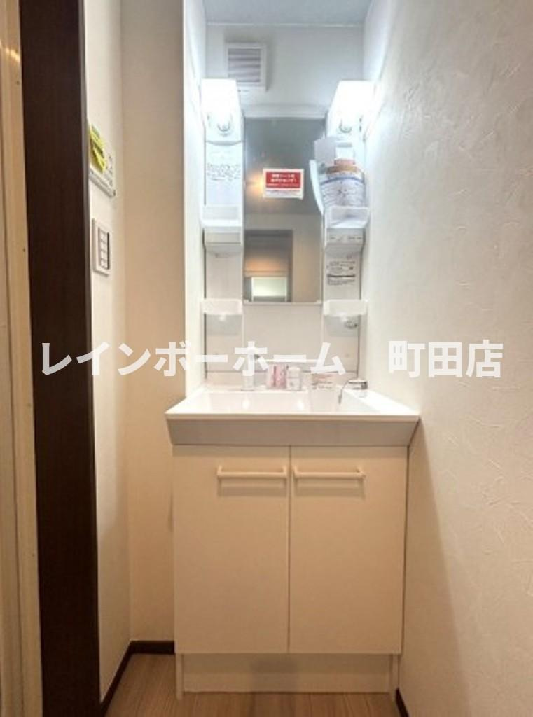 仮)シティハイツ座間1号棟※初期費用分割後払いサービス利用可能物件の洗面所|同施工会社参考写真