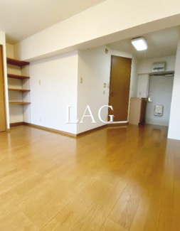 【居間・リビング】 | 山口第２ビル | 洋室のお部屋です。