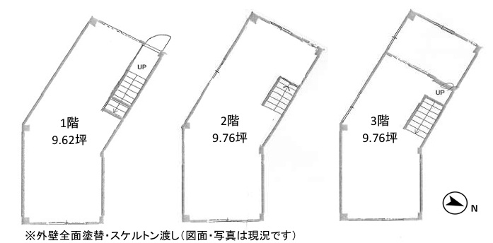 明和ビル北棟C区画の間取り