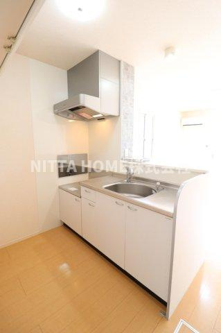 パルコマーレ本郷のキッチン|開放感のあるカウンターキッチンです◎